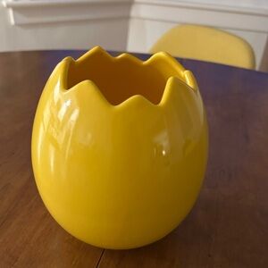 Waechtersbach Germany Ceramic Egg Vase, MCM Vintage